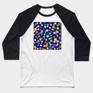 Colorful Pattern Baseball T-Shirt